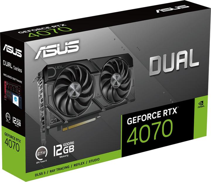 Immagine prodotto ASUS VGA RTX4070 12GB Dual O12GD6 EVO (12 GB)