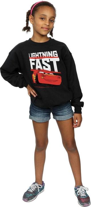 Produktbild Disney Cars Lightning Fast Sweatshirt Mädchen (140, 146)