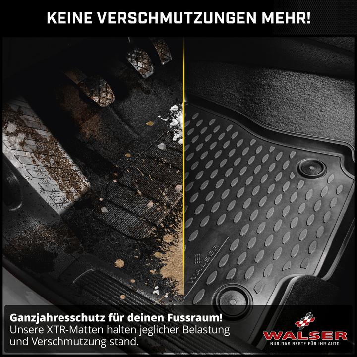 Immagine prodotto Walser Tappetini in gomma XTR per Opel Zafira Tourer (C), 7 posti 10/2011-oggi (2 tappetini anteriori + 2 tappetini posteriori)