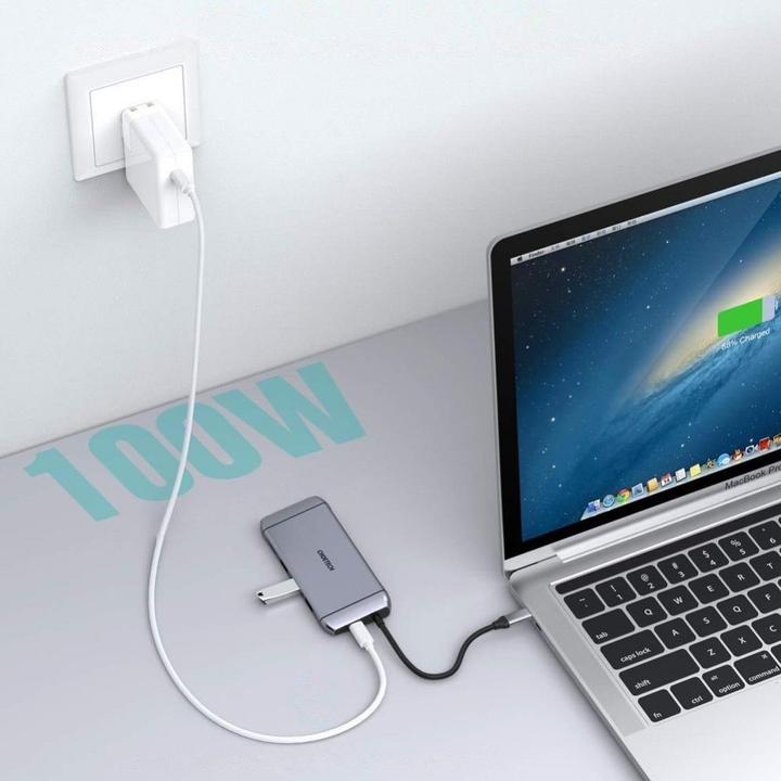 Actual product image Choetech HUB-M15 (USB-C, 9 Ports)