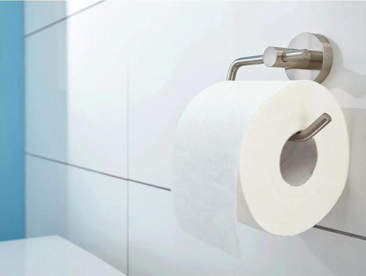 Produktbild tesa EKKRO Toilettenrollenhalter inkl. Klebelösung ohne Bohren