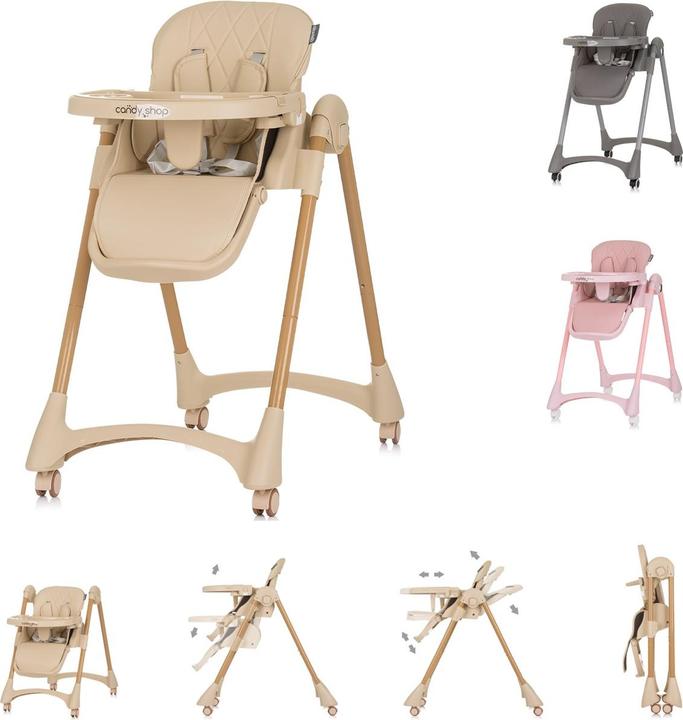 Chipolino Chaise haute Candy Shop (Chaise haute)