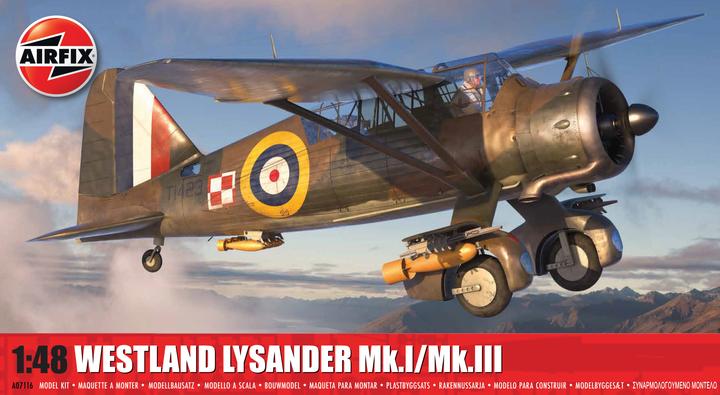 Immagine prodotto Airfix Westland Lysander Mk.I / Mk.III