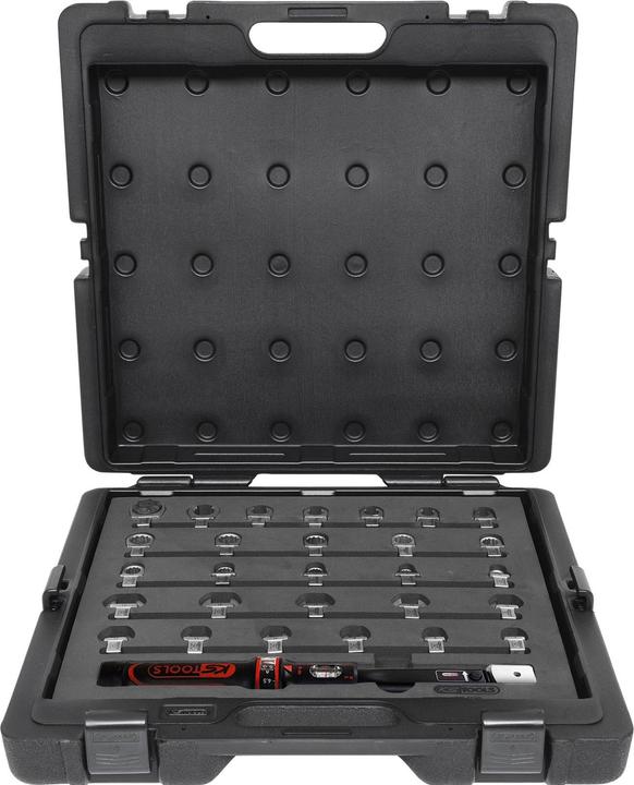 Produktbild KS Tools Drehmoment-Werkzeug-Satz, Aufnahme 9x12 mm, 29 Teile, 10-50 Nm (3/8", 10 Nm, 50 Nm)