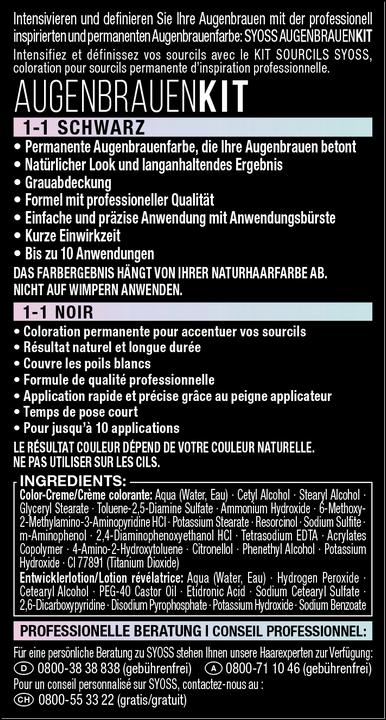 Produktbild Syoss Augenbrauen-Kit