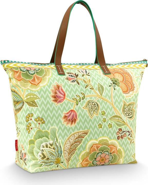 Actual product image PIP Studio Tilda Tragetasche large Hakuna grün 66x20x44cm