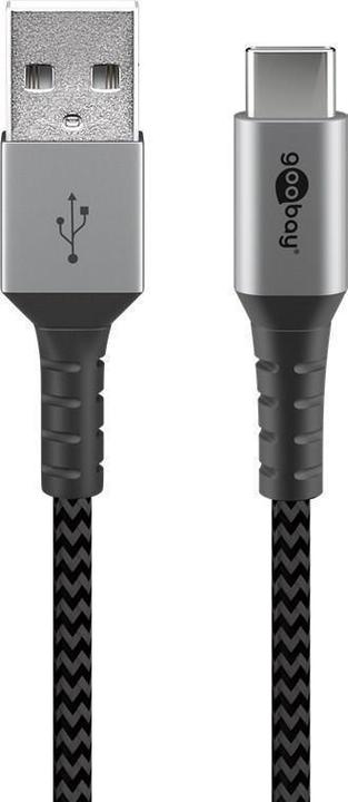Produktbild Goobay USB A — USB C (0.50 m, USB 2.0)