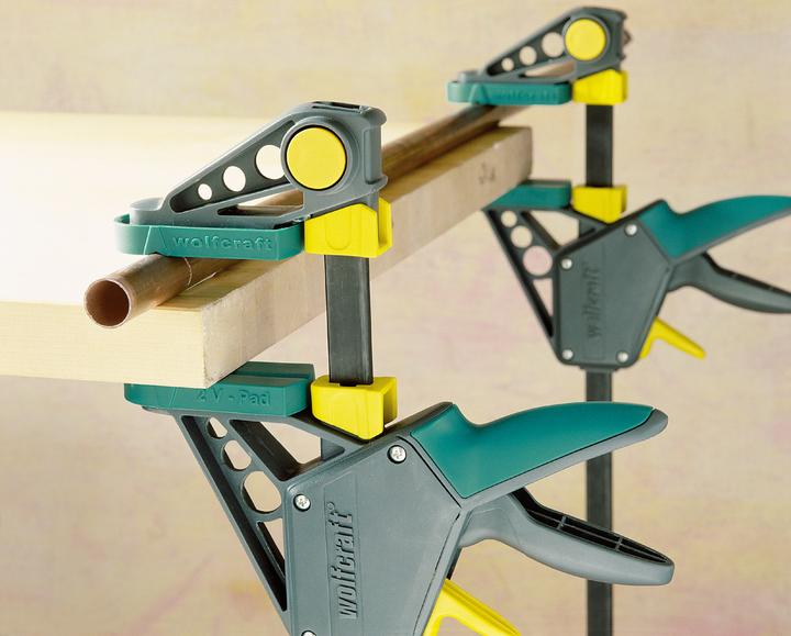 Actual product image wolfcraft Einhandzwinge EHZ „PRO“ 100/450 mm (450 mm)