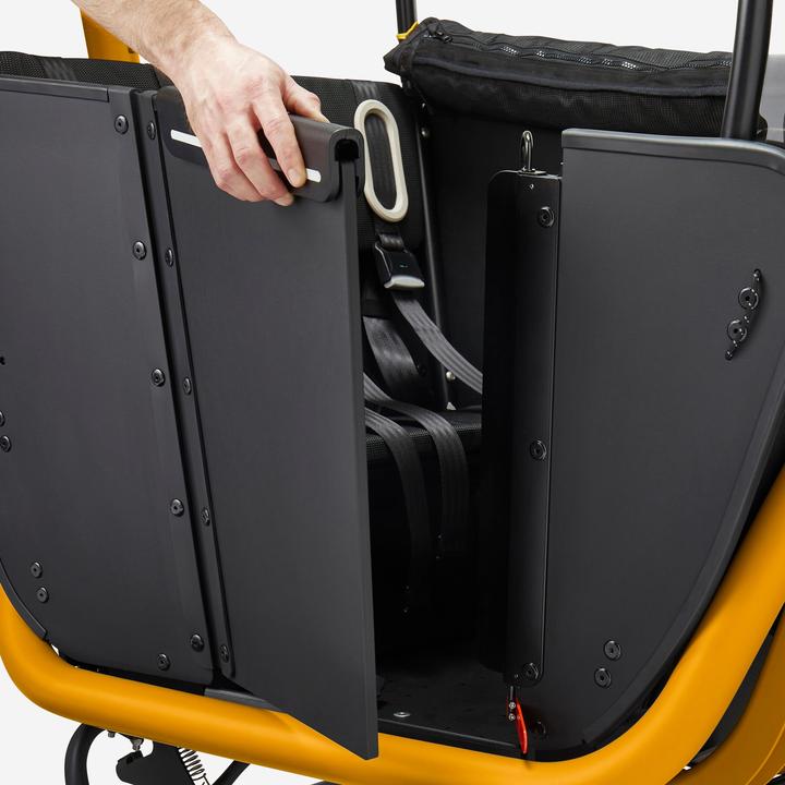 Produktbild Btwin E-Lastenfahrrad Cargobike Long John F900E Family gelb
