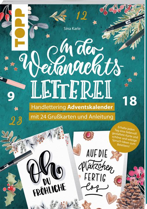 Produktbild Handlettering 24 Grusskarten