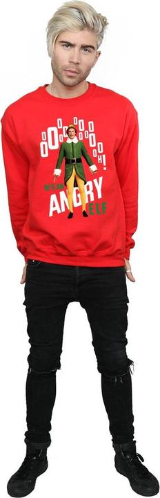Actual product image Elf Mens Angry Sweatshirt (3XL)