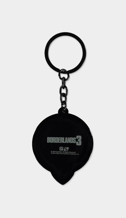 Actual product image Difuzed Borderlands - PSYCHO Rubber Keychain
