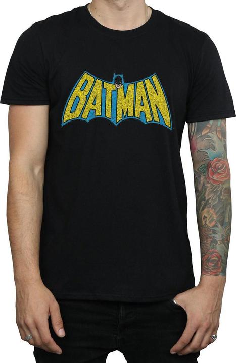 Actual product image Mens Batman Crackle Logo T-Shirt (3XL)