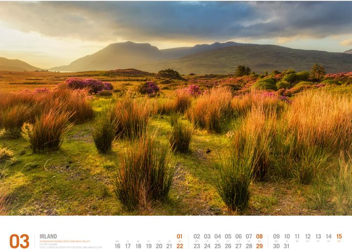 Actual product image Irland - Unterwegs zwischen Irischer See und Atlantik Kalender 2026 (German, Ackermann Kunstverlag GmbH, 2025)