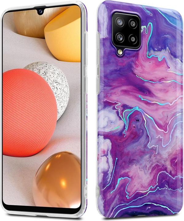 Image du produit Cadorabo Couverture IMD TPU Marbre coloré (Samsung Galaxy A42 5G)