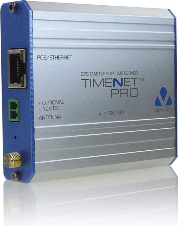 Actual product image Veracity TIMENET Pro, POE-powered NTP