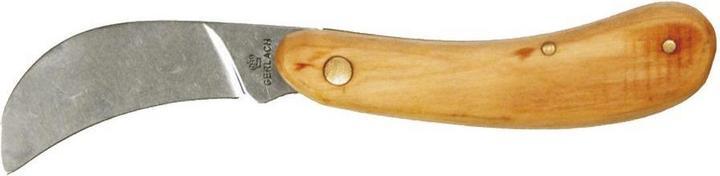 Actual product image Topex Fitter's knife curved, wooden handle
