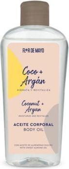 Actual product image Flor De Mayo Moisturizing Body Oil with Coconut and Argan 200ml (Body oil, 200 ml)