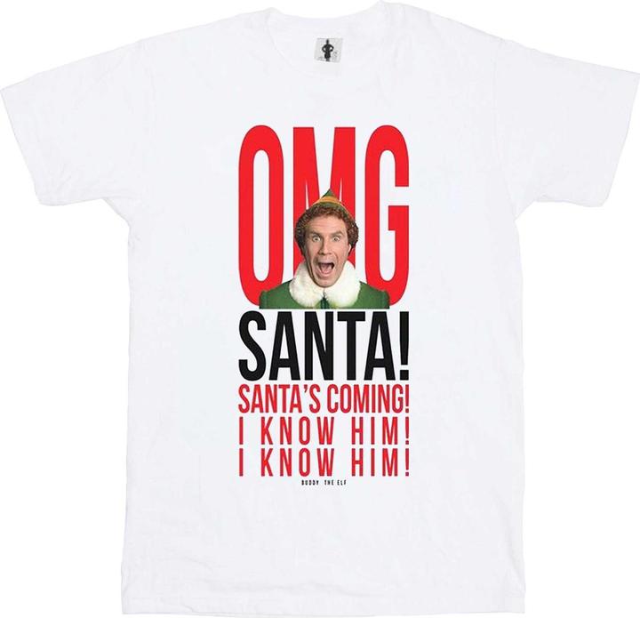 Elf OMG Santa I Know Him TShirt (XXL)