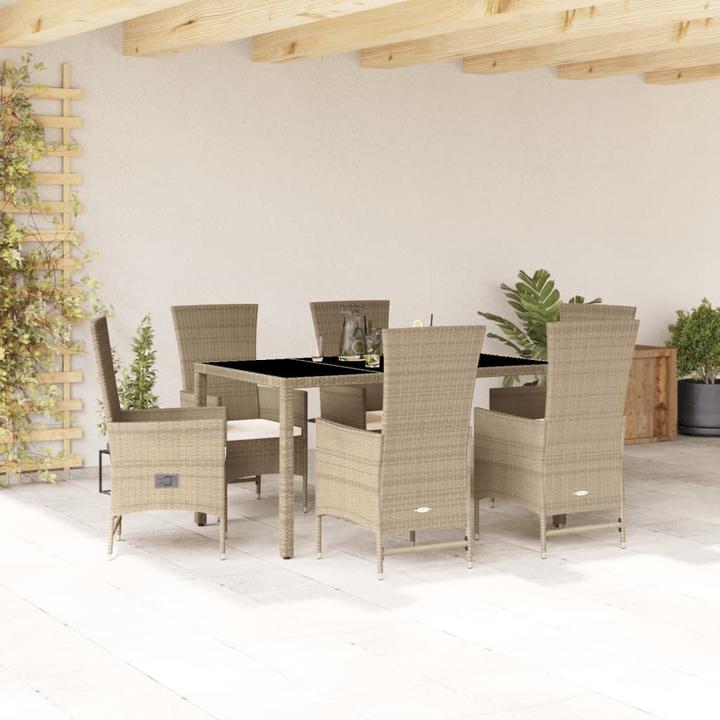 Produktbild VidaXL 10-tlg. Garten-Lounge-Set mit Kissen (90 cm)