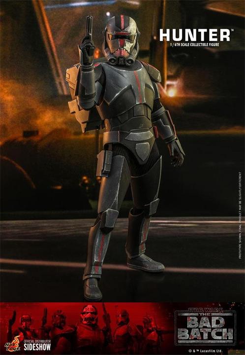 Produktbild Hot Toys Star Wars – The Bad Batch “Hunter” 1/6 Actionfigur