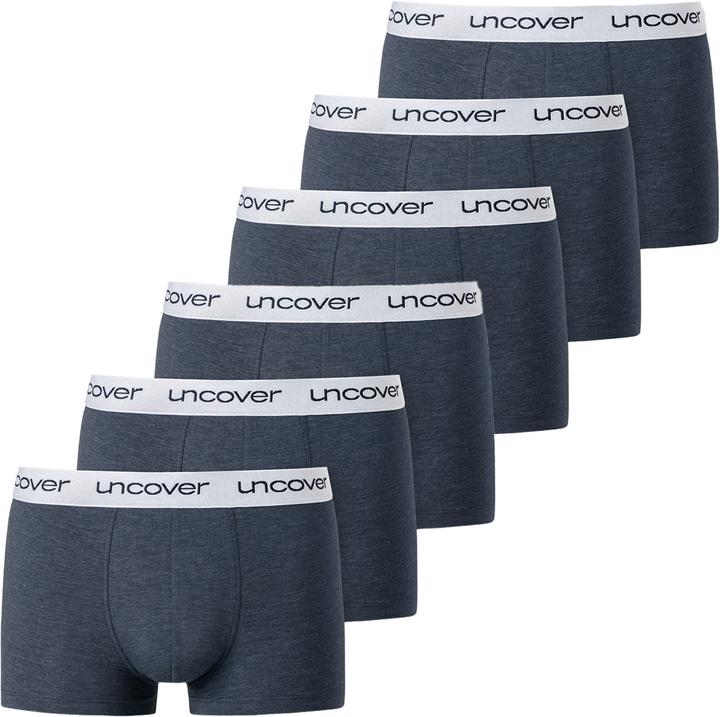 Produktbild Uncover by Schiesser 6er Pack Basic Retro Shorts / Pant (S, 6er Pack)