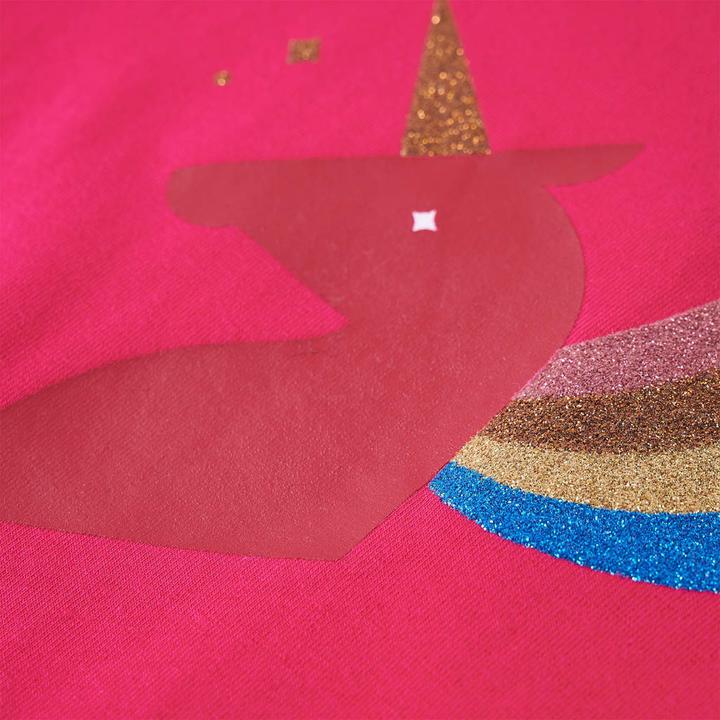 Image du produit VidaXL T-shirt manches longues enfant rose vif 140,Composition : 95% Coton (140)