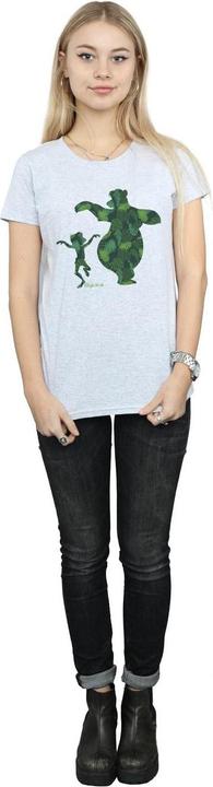 Actual product image Disney Womens/Ladies Mowgli And Baloo Dance Cotton T-Shirt (M)