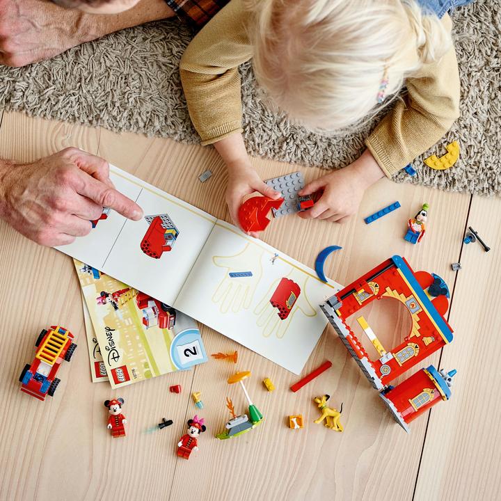 Image du produit LEGO La caserne de pompiers et le camion de pompiers de Micky (10776, LEGO Disney)