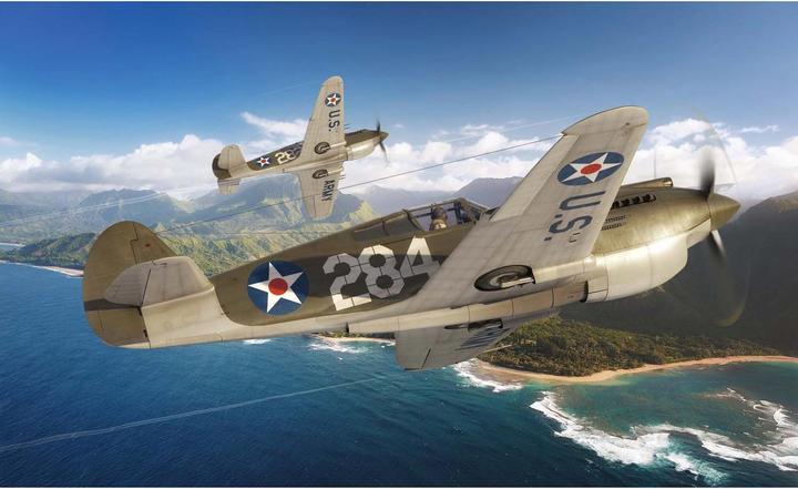Image du produit Airfix Kit de construction Curtiss P-40B Warhawk 1:72