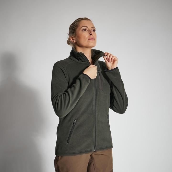 Produktbild Solognac Fleecejacke 500 Damen grün (38)