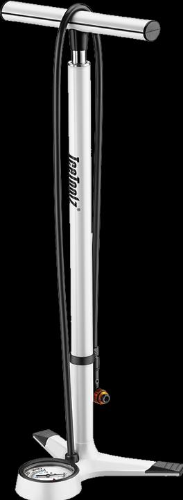 Produktbild Icetoolz Standpumpe Hochdruck ivory white Presta/Dunlop/Schrader Druck 18 bar A652