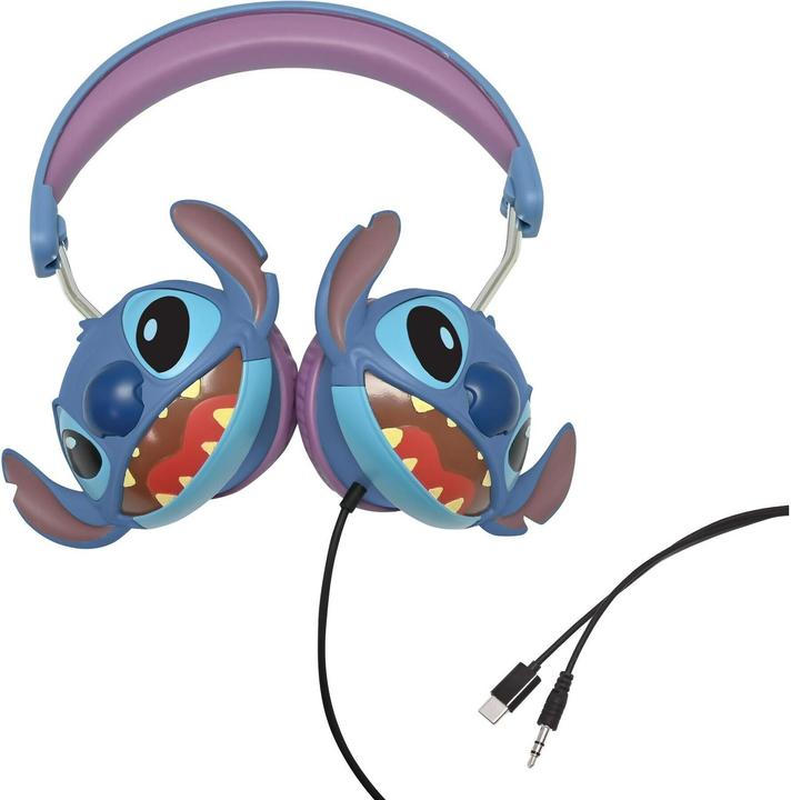 Produktbild Disney Lexibook - Stitch - Wired Foldable Headphone (HP015D)