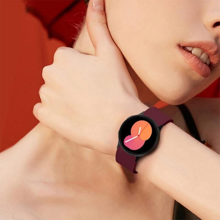 Immagine prodotto Tech-Protect Cinturino per smartwatch Samsung Galaxy Watch 4, colore bianco (TPU, 5 Pro, Galaxy Watch 4)