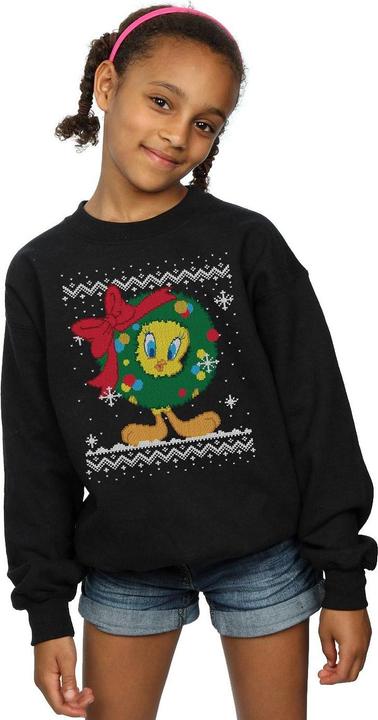 Image du produit Looney Tunes - Sweat TWEETY PIE CHRISTMAS FAIR ISLE - Fille (116)