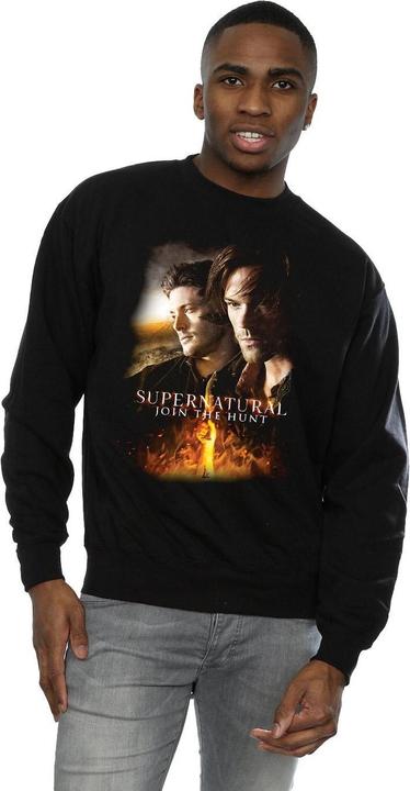 Immagine prodotto Supernatural Flaming Poster Felpa Uomo (XL)
