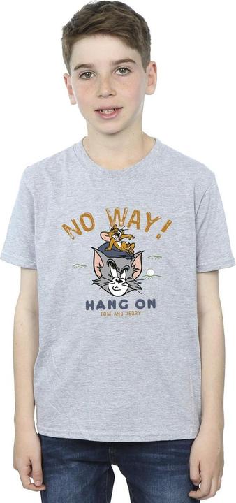 Actual product image Tom & Jerry Boys Hang On Golf T-Shirt (128)