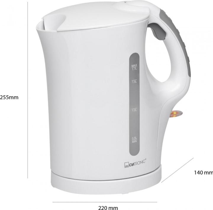 Actual product image Clatronic WK 3445 electric kettle (1.70 l)