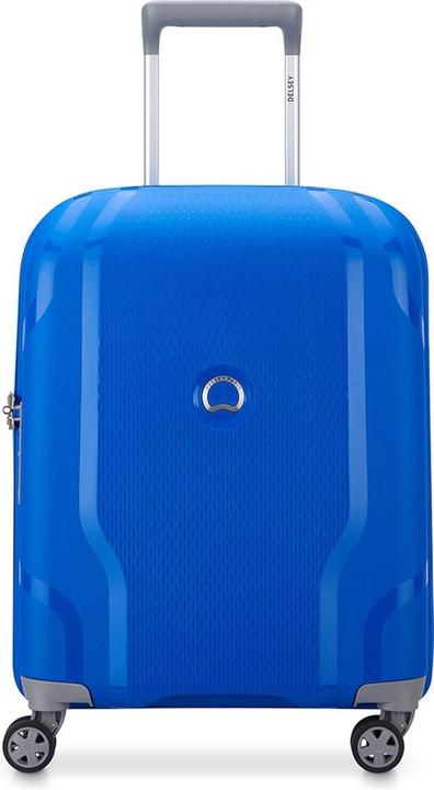 Produktbild Delsey Clavel 4 Rad schlanker Handtasche Trolley 55 cm blau (Handgepäck (bis 50l))