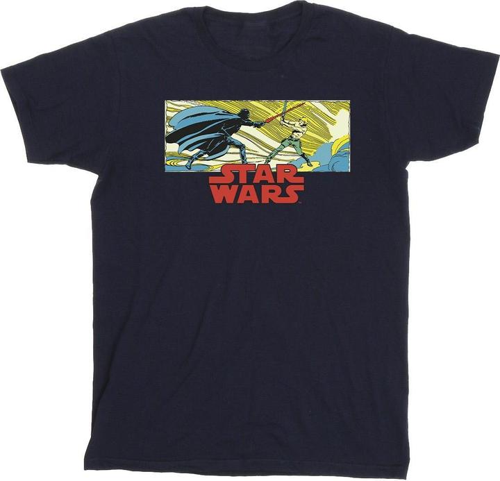 Produktbild Star Wars Comic Strip Luke And Vader TShirt (4XL)
