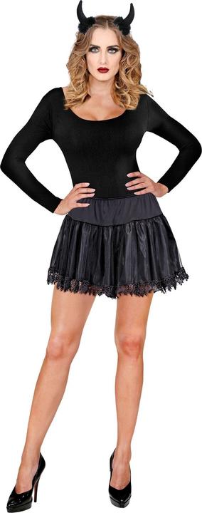 Image du produit Widmann Jupon noir avec dentelle (Taille unique)