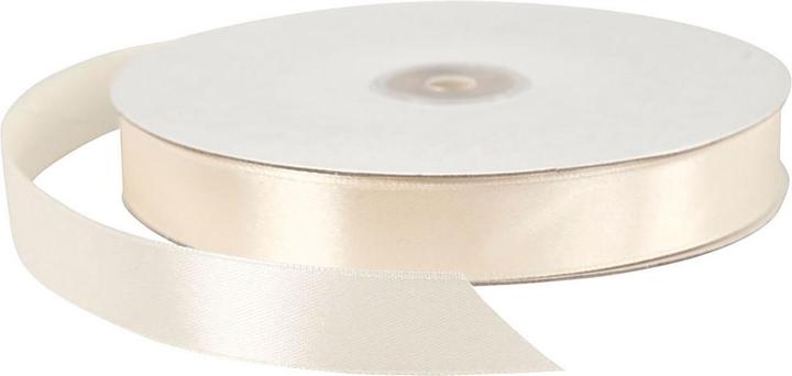 Produktbild Creativ Company Satinband gebrochenes Weiss, 100 m