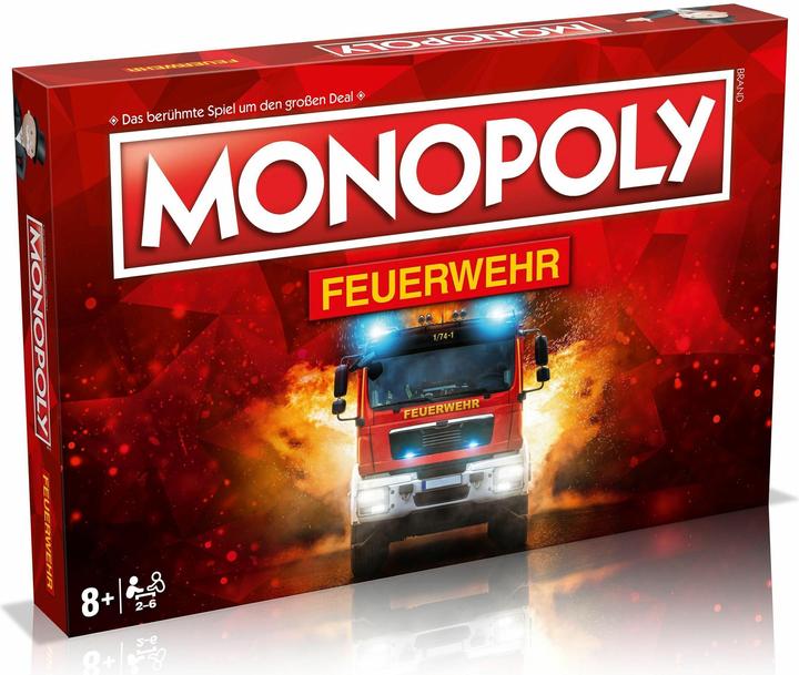 Image du produit Winning Moves Monopoly Pompiers (Allemand)