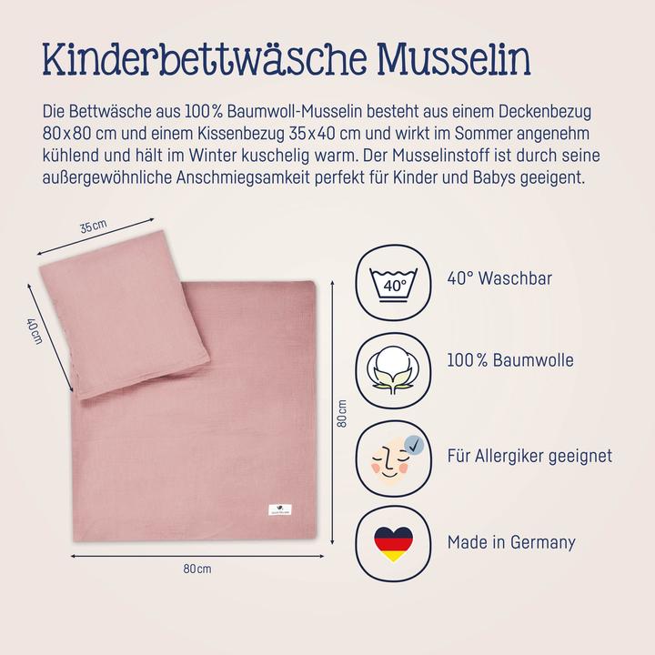 Produktbild Julius Zöllner Bettwäsche Musselin
