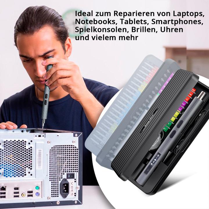 Actual product image Stahlwerk Precision screwdriver set EPS-58 ST 58-piece cordless precision mechanics