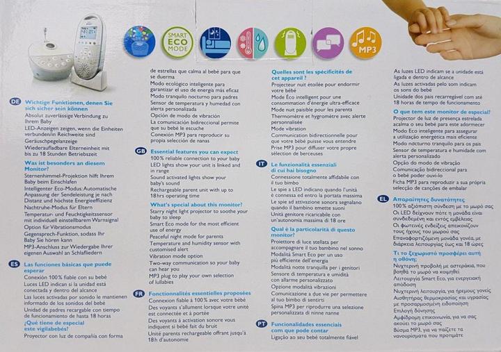 Produktbild Philips Avent Smart Eco Dect SCD580 (Babyphone Audio, 330 m)