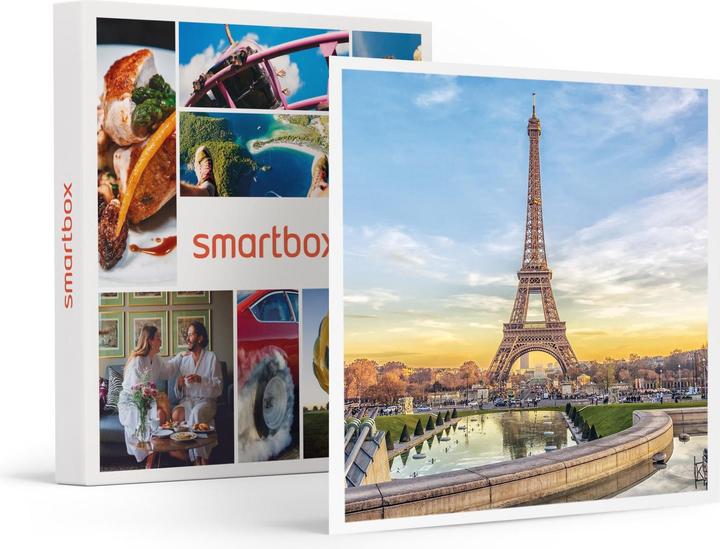Immagine prodotto Smartbox Visita alla Torre Eiffel, gita in barca sulla Senna e ingresso al Louvre per 2 adulti e 1 bambino (3 pers.)