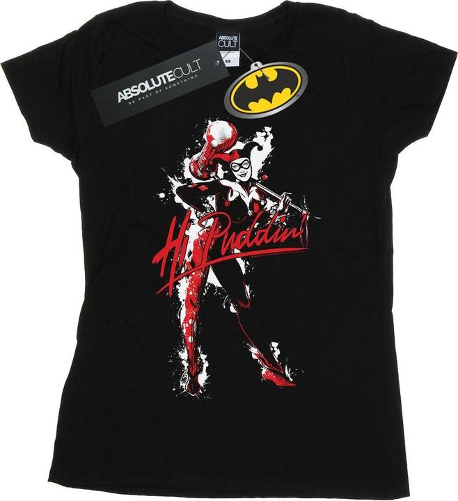 Harley Quinn Hi Puddin TShirt aus Baumwolle