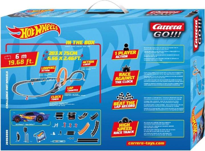 Actual product image Carrera Car track GO Challenger 68000 Hot Wheels