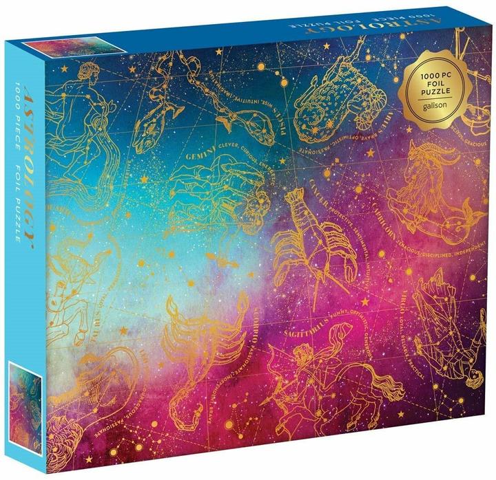 Produktbild Abrams & Chronicle Astrology 1000 Piece Foil Puzzle (1000 Teile)
